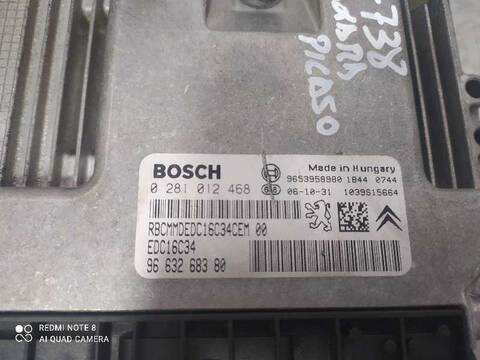 Centralita Motor ECU Citroen Xsara 1.6 HDI 90 SX TOP PICASSO 90CV 66KW