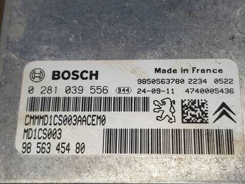 Foto 2ª: Centralita Motor ECU Citroen Berlingo DRIVER M (2018)