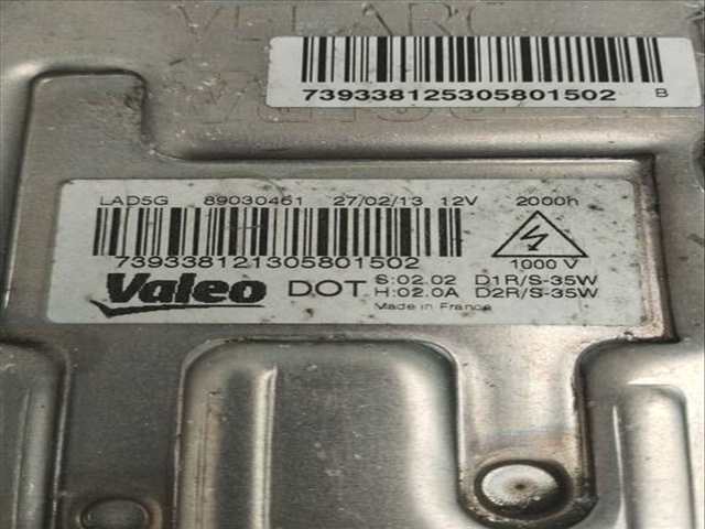 Foto 3ª: Centralita Faros Xenon Peugeot 807 ST PACK 128CV 94KW [4HW] (2005)