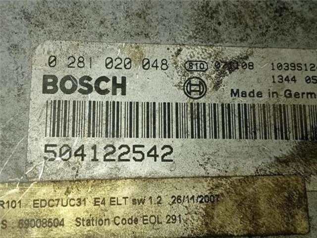 Foto 2ª: Centralita Motor ECU Iveco Eurocargo FG 120 E [4.5 LTR. - 152 KW DIESEL]