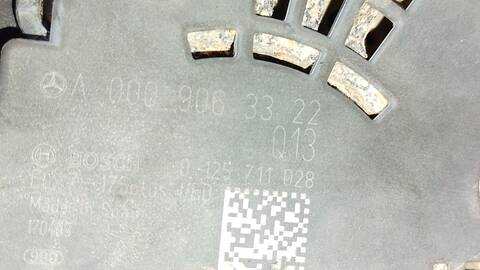 Foto 4ª: Alternador Mercedes Clase A 140 A 200 CDI 176.008) 136CV 100KW [651930] (2017)