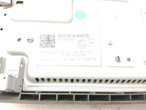 Foto 3ª: Pantalla Multifuncion Skoda Superb 2.0 TDI (2015)