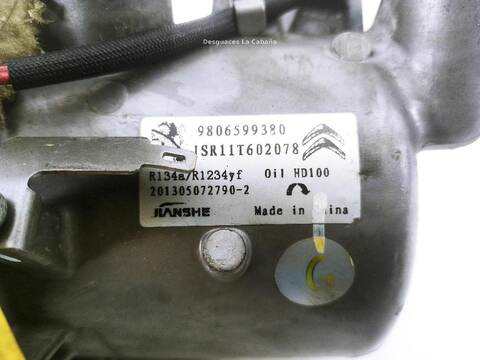 Foto 2ª: Compresor Aire Acondicionado Citroen C Elysee 1.6 HDI 92 (2012)