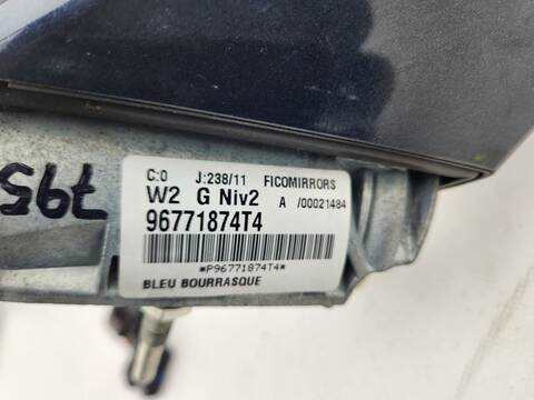 Foto 2ª: Retrovisor Izquierdo Peugeot 508 ACTIVE 156CV 115KW [5F02] (2012)
