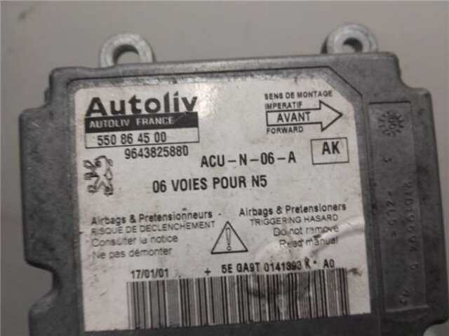 Foto 3ª: Centralita Airbag Peugeot 306 
