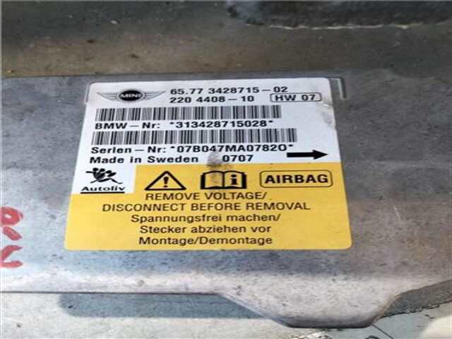 Foto 3ª: Kit Airbag Mini Mini 1.6 COOPER [1.6 LTR. - 88 KW 16V CAT] [N12B16A]