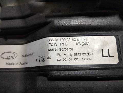Foto 2ª: Faro Izquierdo Bmw Serie 3 315 N47D20C BERLINA (2004)