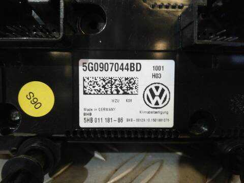 Foto 2ª: Mando Climatizador Volkswagen Golf CRL (2015)