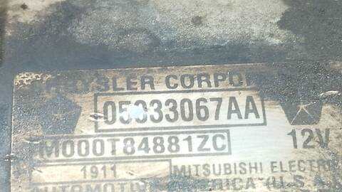 Foto 3ª: Motor de Arranque Chrysler PT Cruiser 2.0 CUSTO LIMITED 141CV 104KW [ECC] (2003)