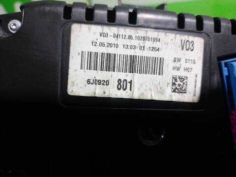 Foto 2ª: Cuadro de Instrumentos Seat Ibiza EMOCION 60CV [CGPB] (2008)