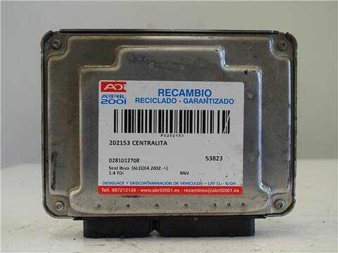 Centralita Motor ECU Seat Ibiza 1.4 TDI 80CV 59KW
