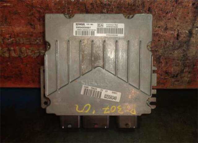 Foto 3ª: Centralita Motor ECU Peugeot 307 1.6 HDI [9HX (DV6ATED4)]
