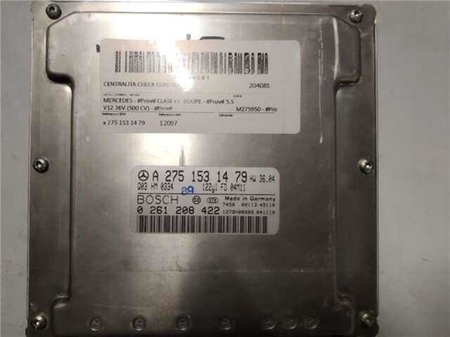 Centralita Check Control Mercedes Clase C 160 5.5 V12 36V (500 CV)
