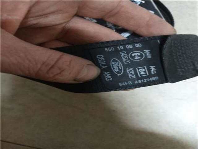 Foto 2ª: Cinturón Delantero Derecho Ford Fiesta 1.3 PORTO [1.3 LTR. - 44 KW CAT] [J6B]