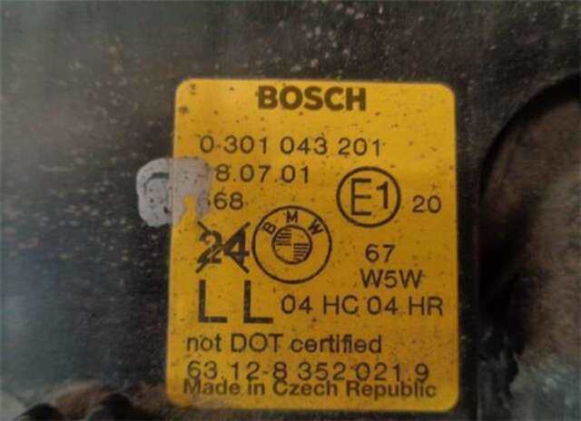 Faro Izquierdo Bmw Serie 7 720 3.0 24V TURBODIESEL CAT (193 CV - 142 KW)