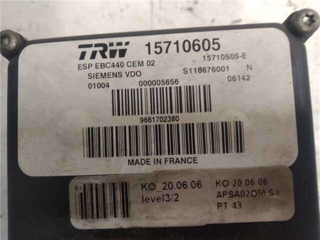 Foto 3ª: Abs Peugeot 407 2.0 16V [RFJ (EW10A)]