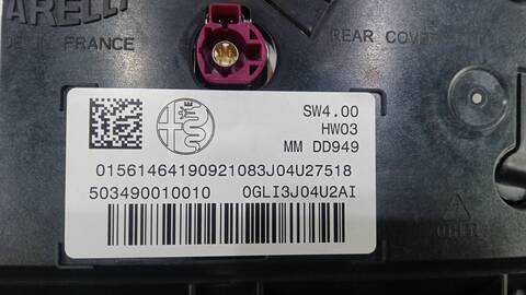 Foto 3ª: Pantalla Multifuncion Alfa Romeo Stelvio 2.0 Q4 949.AXF2A) 201CV 148KW [552 73 835] (2018)