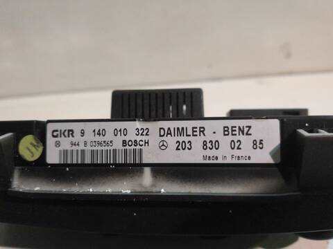 Foto 3ª: Mando Climatizador Mercedes Clase C 160 611962 COUPE (2002)