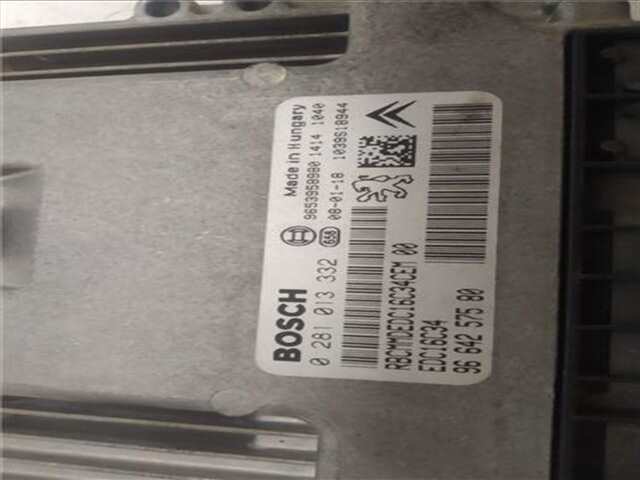 Foto 3ª: Centralita Motor ECU Peugeot 308 1.6 16V HDI (90 CV) [9HX]