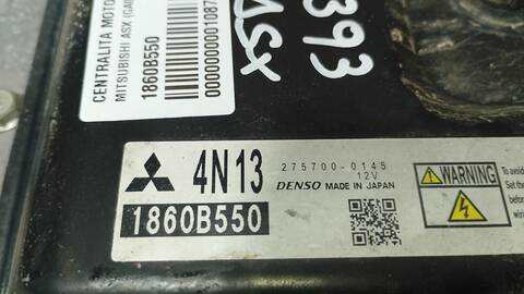 Foto 4ª: Centralita Motor ECU Mitsubishi ASX CHALLENGE 2WD 116CV 85KW [4N13] (2010)