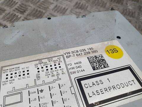 Foto 3ª: Sistema GPS Volkswagen Scirocco 2.0 TDI 103KW) 140CV [CBD] (2009)