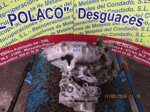 Foto 2ª: Caja Cambios Opel Corsa 1.2 16V CAT Z 12 XE - LW4) 75CV 55KW [Z12XE] (2002)