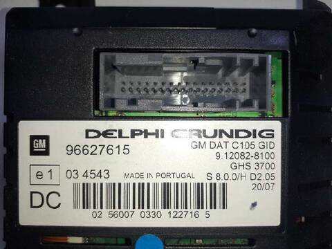Foto 3ª: Pantalla Multifuncion Opel Antara 2.0 CDTI CAT Z 20 DMH - LLW) 150CV 110KW [Z20S] (2008)