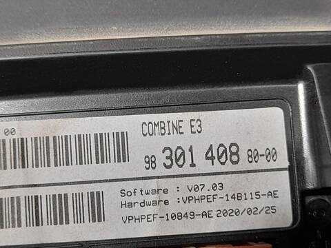 Foto 3ª: Cuadro de Instrumentos Citroen C4 LIVE 102CV 75KW [YH01] (2020)