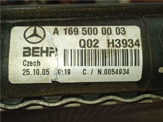 Foto 2ª: Radiador Motor Mercedes Clase A 140 1.7 A 170 (169.032) [1.7 LTR. - 85 KW CAT] [M 266.940]