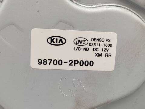 Foto 3ª: Motor Limpia Trasero Kia Sorento 2.2 CRDI CAT 197CV 145KW [D4HB] (2010)