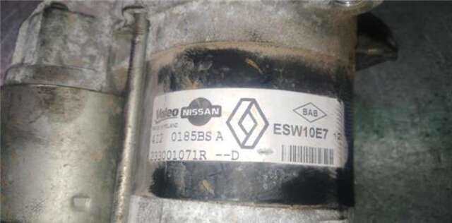 Motor de Arranque Renault Megane 1.2 EXPRESSION [1.2 LTR. - 85 KW 16V TCE] III BERLINA 5P (2008-_)