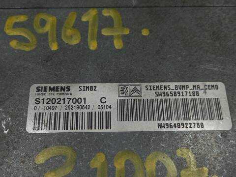 Foto 2ª: Centralita Cambio Automatico Peugeot 1007 NFU (2005)