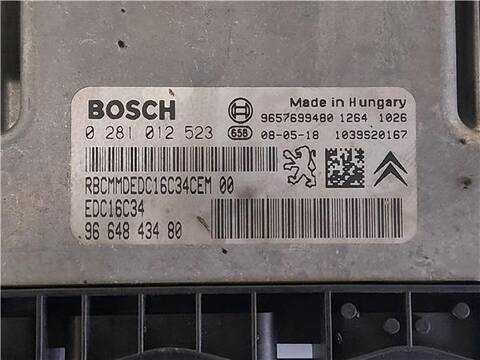 Foto 3ª: Centralita Motor ECU Peugeot 207 1.4 CONFORT 68CV 50KW [8HZ (DV4TD)] (2008)