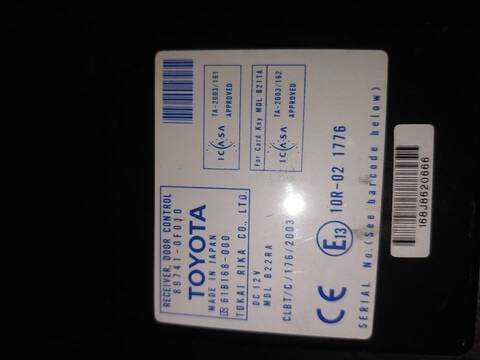 Foto 2ª: Modulo Confort BCM Toyota Corolla 2.2 D-4D SOL 136CV 100KW [2ADFTV] (2006)