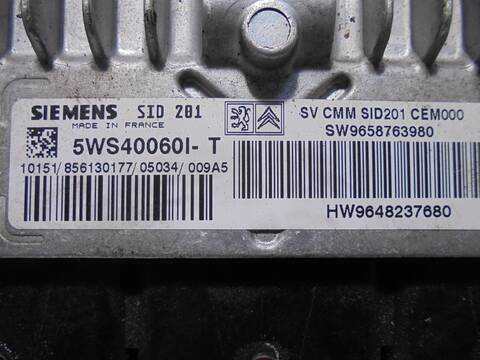 Foto 3ª: Centralita Motor ECU Peugeot 607 BASICO 204CV 150KW [UHZ] (2005)