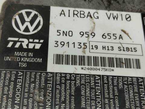 Foto 4ª: Centralita Airbag Volkswagen Passat 2.0 TDI BERLINA 140CV 103KW [CBA] (2008)