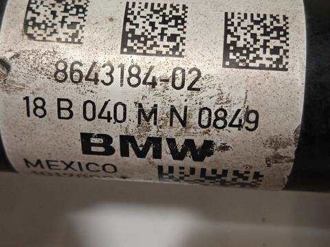 Foto 4ª: Transmision Delantera Derecha Bmw X3 3.0 G 360CV 265KW G01) M40I [B58B30A] (2018)