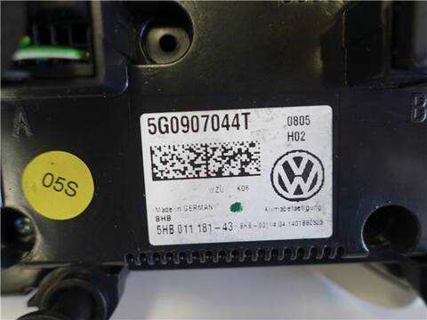 Foto 3ª: Mando Climatizador Volkswagen Golf 1.6 ADVANCE BLUEMOTION TECH. 105CV 77KW [CLH] (2014)