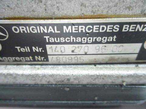 Foto 2ª: Caja Cambios Automatica Mercedes Clase E 180 113980 BERLINA AUT. (1997)