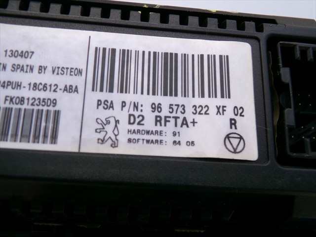 Foto 3ª: Mando Calefacción A. A. Peugeot 407 1.6 HDI 2004-2010 [9HZ] (2007)