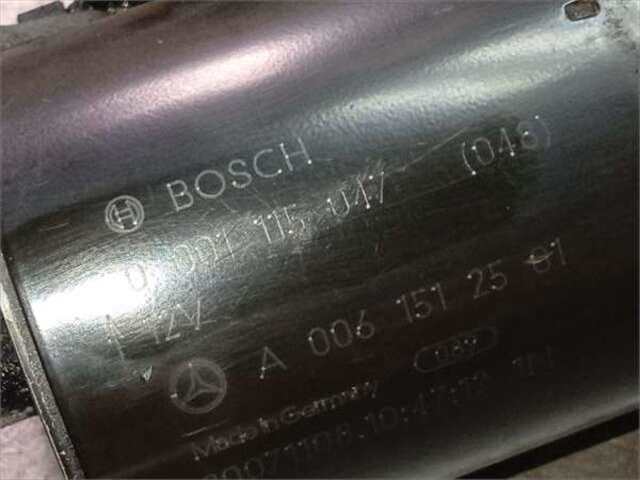 Foto 2ª: Motor de Arranque Mercedes Clase E 180 2.2 220 T CDI (211.208) [2.2 LTR. - 125 KW CDI CAT]