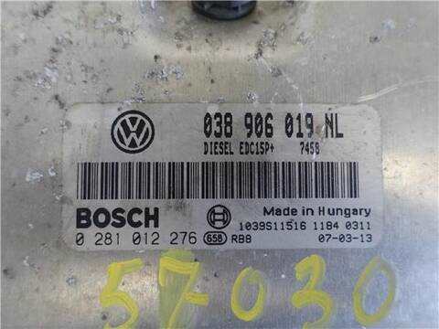 Foto 2ª: Centralita Motor ECU Seat Ibiza 1.9 TDI 100CV 74KW [AXR] (2007)