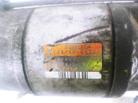 Foto 2ª: Motor de Arranque Toyota Rav4 2.0 D 4WD CLA20_ CLA21_) [1CD-FTV] (2000)