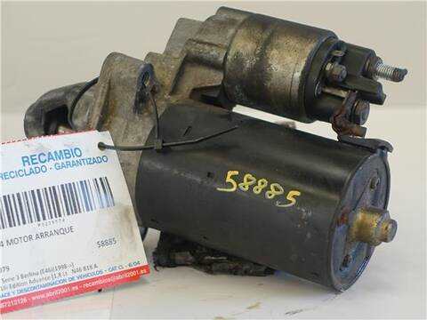 Foto 2ª: Motor de Arranque Bmw Serie 3 315 1.8 316I EDITION ADVANCE BERLINA 115CV 85KW [N46 B18 A] (2004)