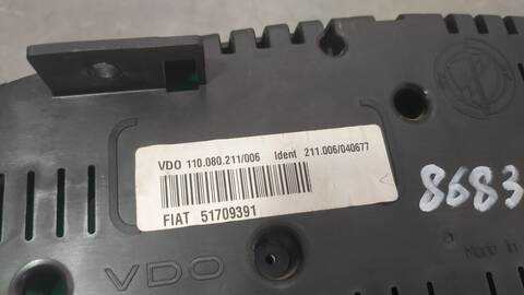 Foto 4ª: Cuadro de Instrumentos Lancia Y 1.2 16V PLATINO 80CV 59KW [188A5000] (2004)