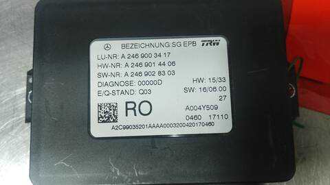 Foto 4ª: Centralita Motor ECU Mercedes Clase A 140 A 200 CDI 176.008) 136CV 100KW [651930] (2017)