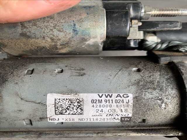 Foto 2ª: Motor de Arranque Volkswagen Polo 1.0 12V 65CV 0CV [CHY] (2018)