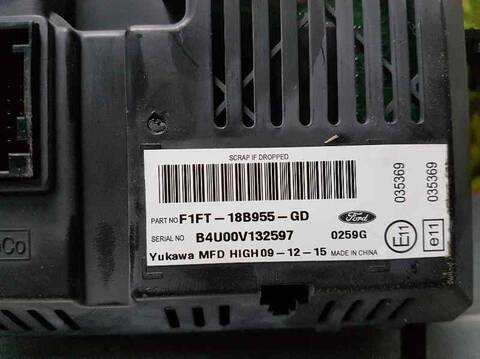 Foto 3ª: Pantalla Multifuncion Ford Focus BUSINESS 120CV 88KW [XWDA] (2016)
