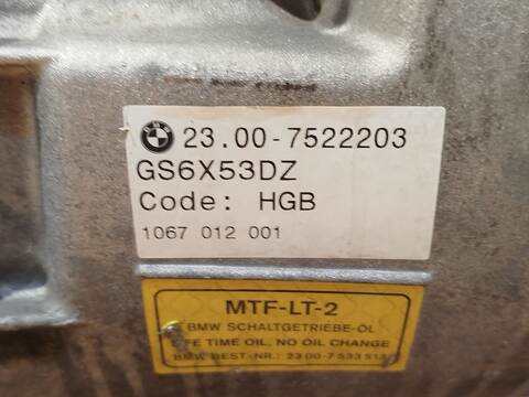 Foto 4ª: Caja Cambios Bmw Serie 3 330 XD E46) [306D2] (2005)