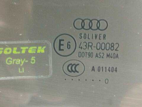 Foto 2ª: Luna Trasera Derecha Audi A5 2.0 16V TFSI 180CV 132KW [CDNB] (2010)